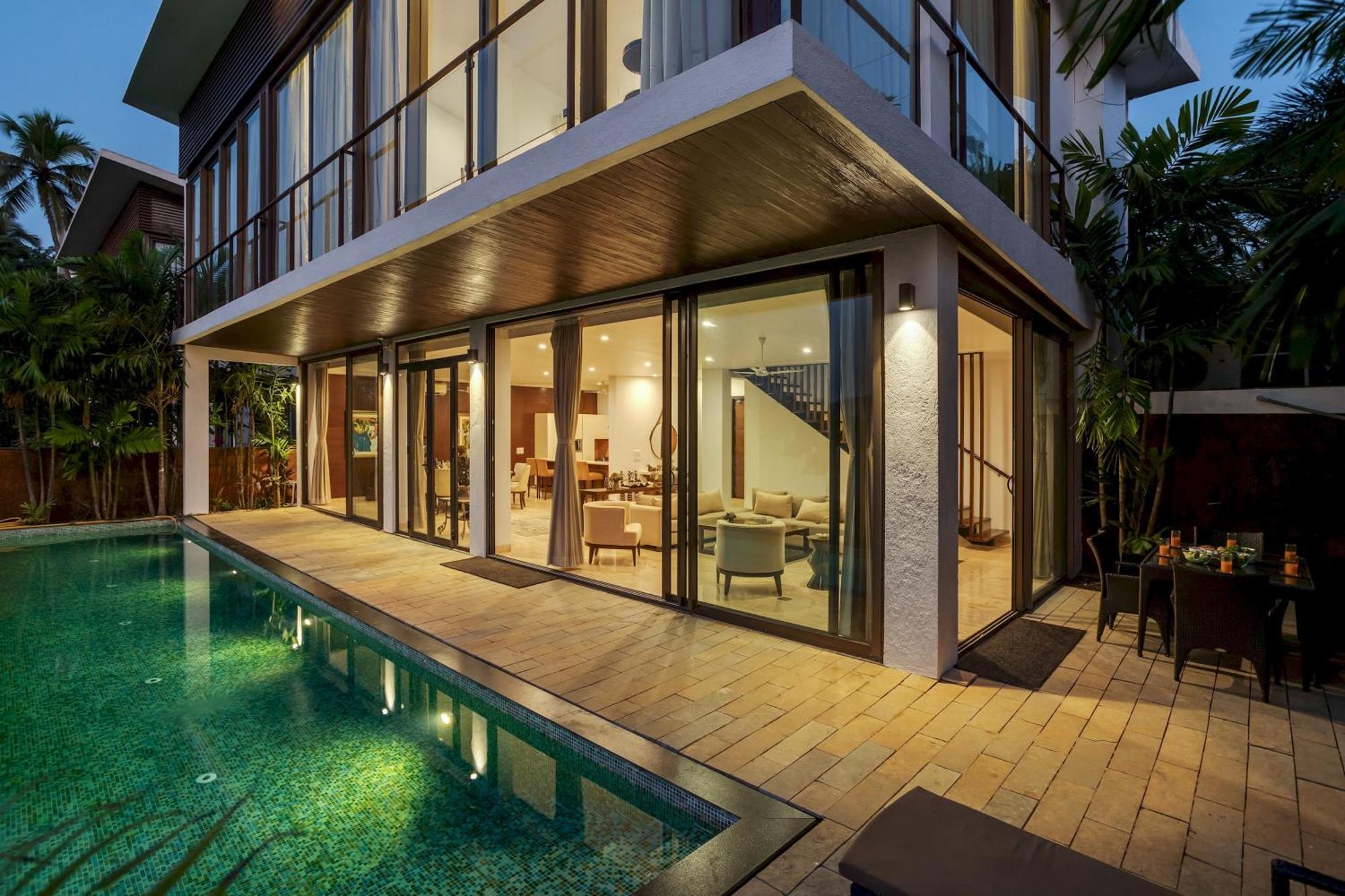 Sohonos 2 - Luxurious 3Bhk With Private Pool Villa Nerul  Exteriör bild